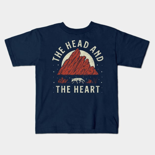 the heart and th Kids T-Shirt by The Skull Reserve Design.Official